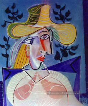Portrait d’une jeune fille 4 1938 cubisme Pablo Picasso Peinture à l'huile